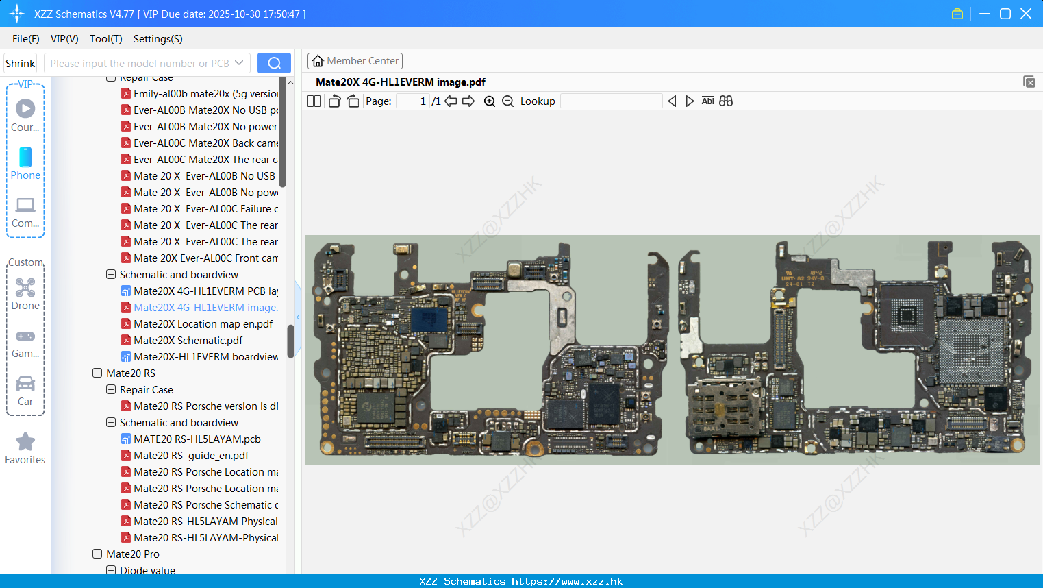 Huawei Mate20X 4G-HL1EVERM Image